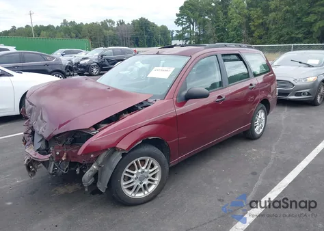 2007 Ford Focus Se/Ses из США, поврежденный, VIN 1FAFP36N57W166716